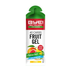BYE! 40 Carbs Fruit Gel - 12x 60 ml (cytrus)